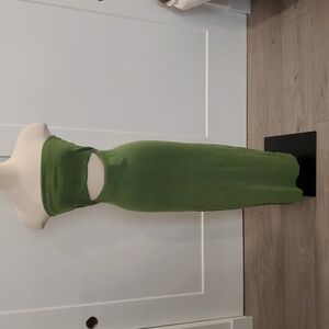 House of Harlow 1960 Strapless knit Green maxi Dress Size M new with tags